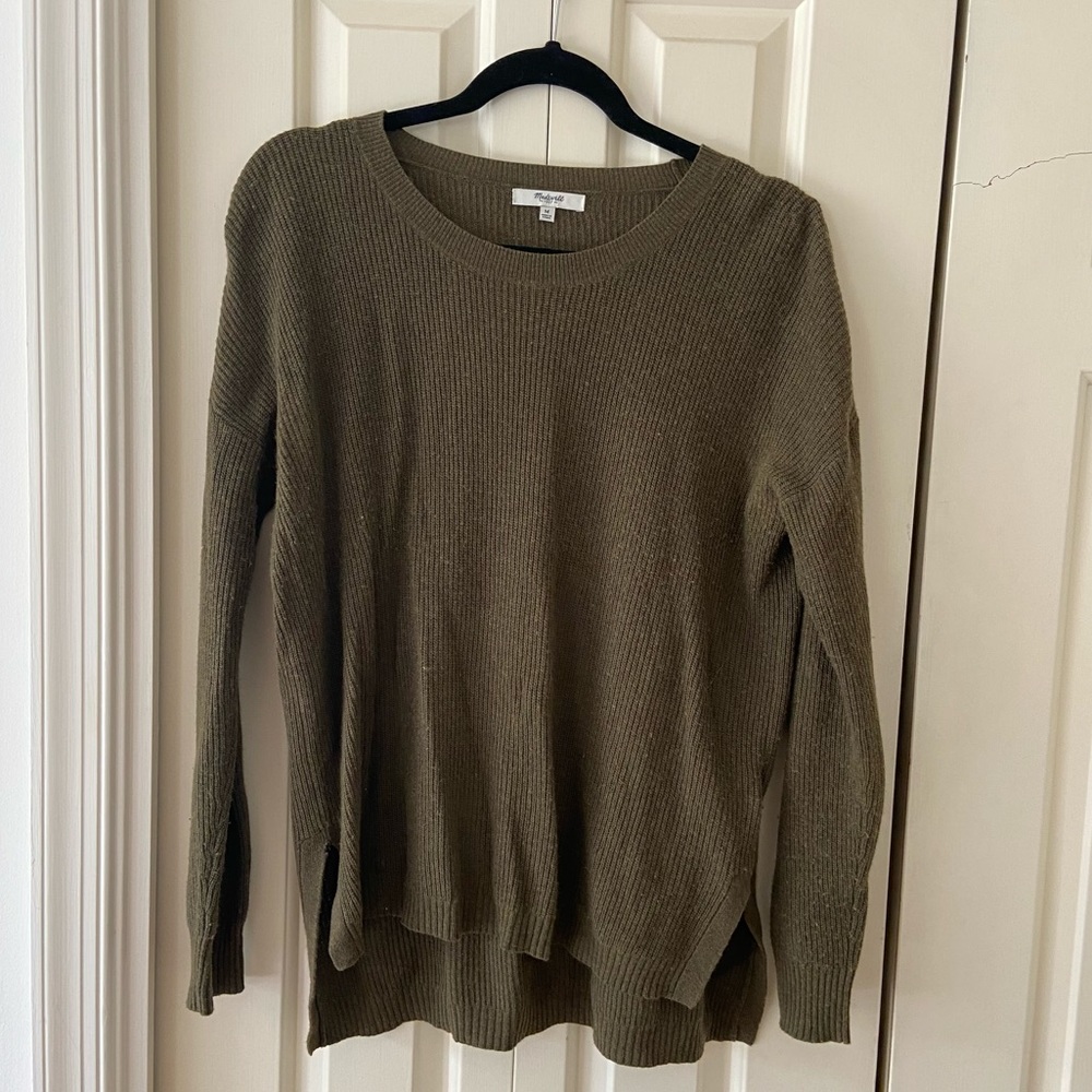 Madewell Olive Green Sweater
